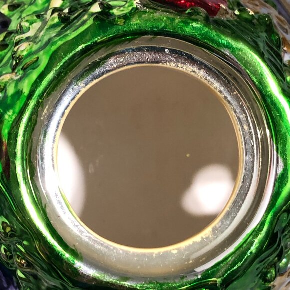 Ceramic Christmas Tree Teapot Hand Painted Metallic Glazed 1998 By Allure Home - Picture 6 of 16